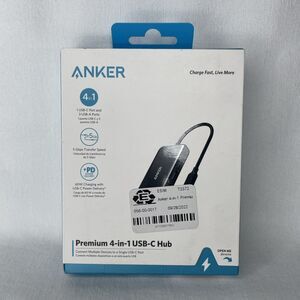Anker 4-in-1 Premium Hub, Power Expand PD 10Gbps Data Hub, USB-C Power Hub #1